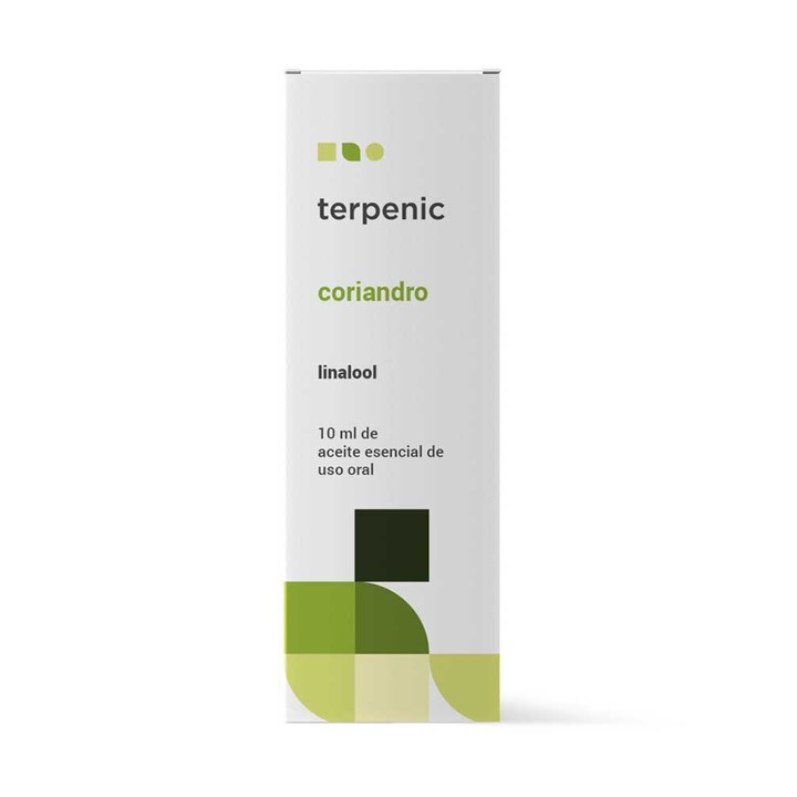 Supliment alimentar Ulei de coriandru, Terpenic Labs, Pentru sistemul digestiv, 10ml