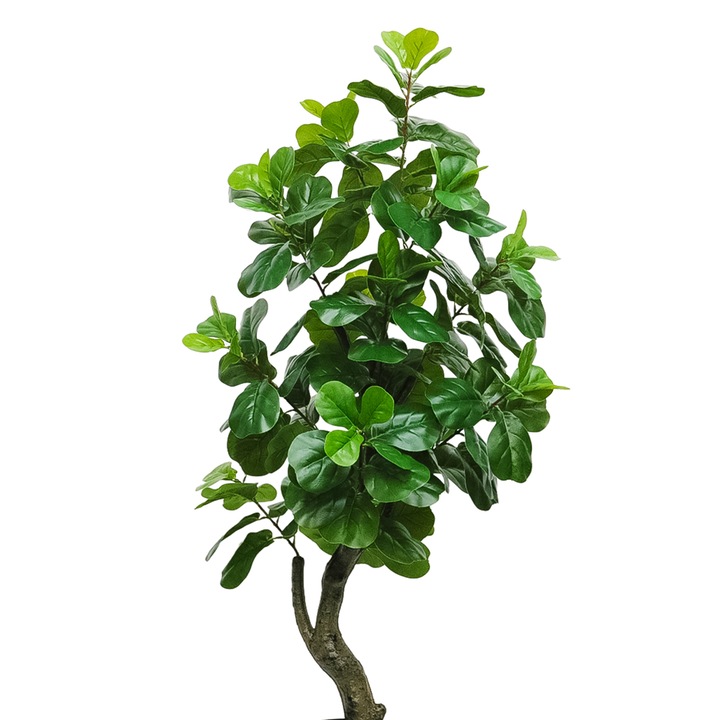 Copac artificial, Ficus fara ghiveci, D4249, 140cm, verde