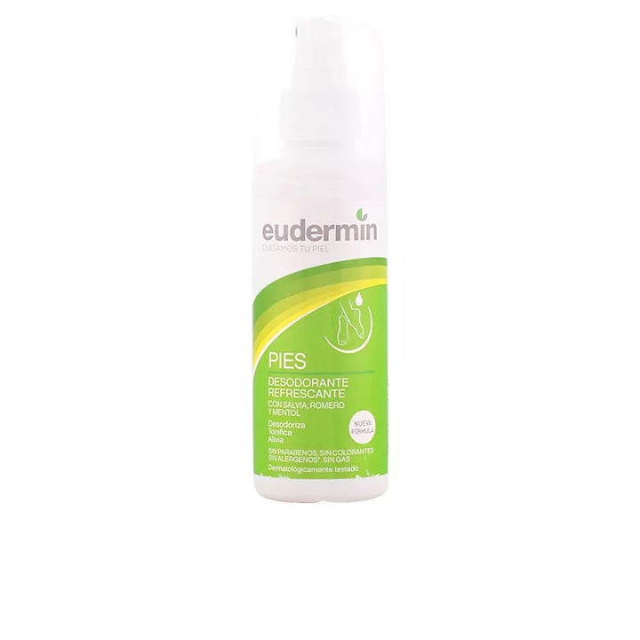 Deodorant revigorant pentru picioare, Eudermin, 125 ml