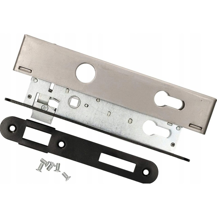 Broasca usa, Kotarbau, Otel, 90 x 22 mm, Negru/Argintiu