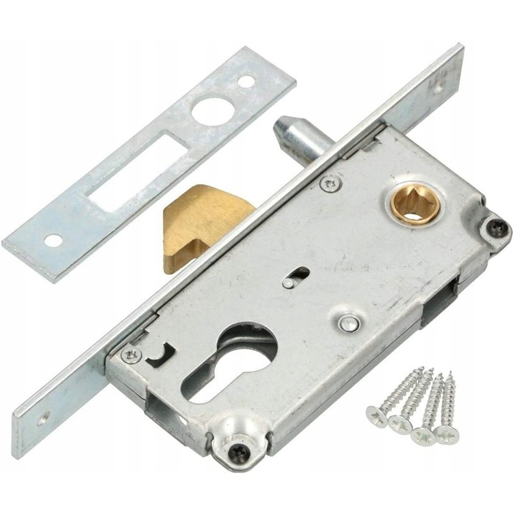 Broasca usa, Kotarbau, Otel, 72 x 30 mm, Argintiu