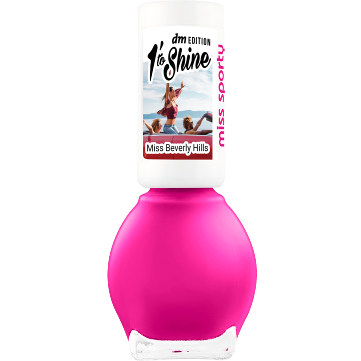 Lac de ungii Miss Sporty 1 Minute to Shine, 632 Miss Beverly Hills, 7 ml
