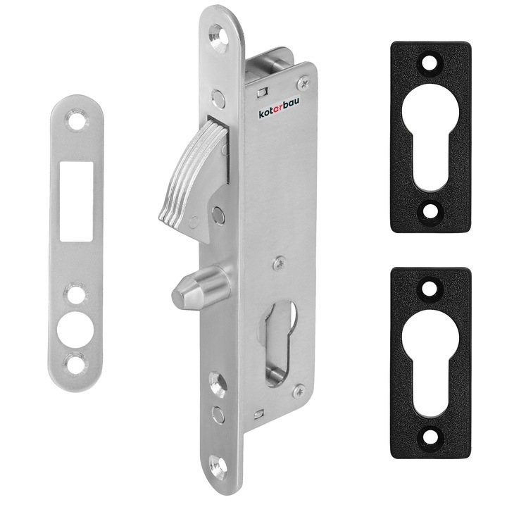 Broasca usa, Kotarbau, Otel, 180 mm, Argintiu
