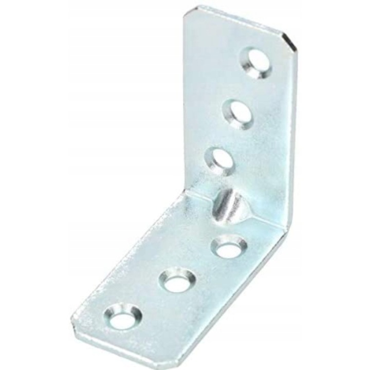 Coltar metalic mobilier, Kotarbau, 50x50x25 mm, Argintiu