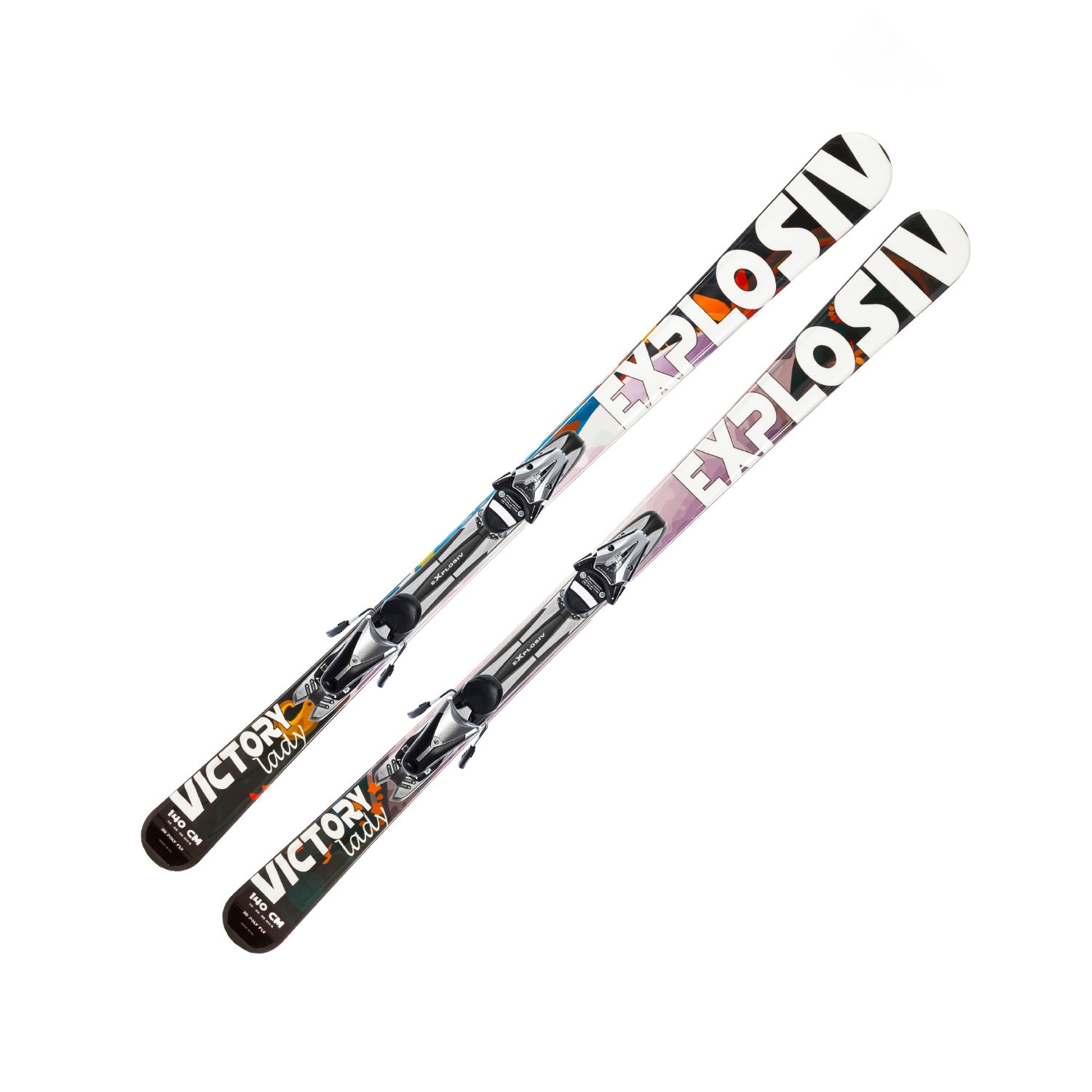 Schi Explosiv VICTORY LADY COLOR cu legatura SL100 + inaltator BA violet 150