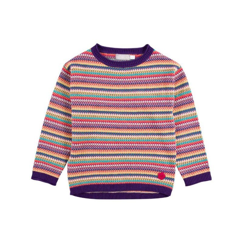 Pulover multicolor fete Boboli 452191- marimea 5 ani