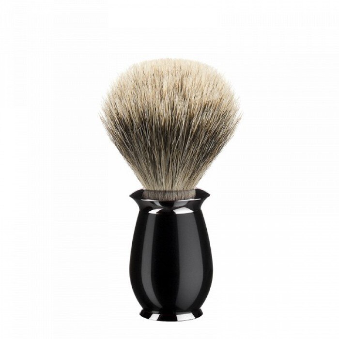 Pamatuf Muehle Fine Badger cu par de bursuc si maner rasina premium 281K56