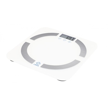 Cantar corporal Daga BL 1500, bluetooth 4.0, 150 kg, precizie 100 g, design slim, masoara: greutate, grasime corporala,continut de apa, masa musculara si masa oasoasa, Alb/Gri Cantar corporal Daga BL 1500, bluetooth 4.0, 150 kg, precizie 100 g, design slim, masoara: greutate, grasime corporala,continut de apa, masa musculara si masa oasoasa, Alb/Gri