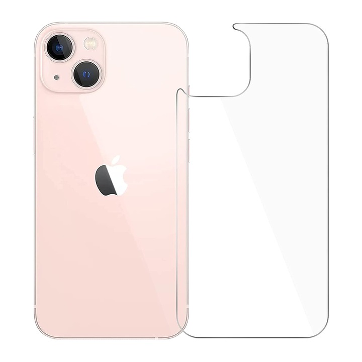 Протектор за гръб за iPhone 14 PLUS, 0.2 мм, стъкло