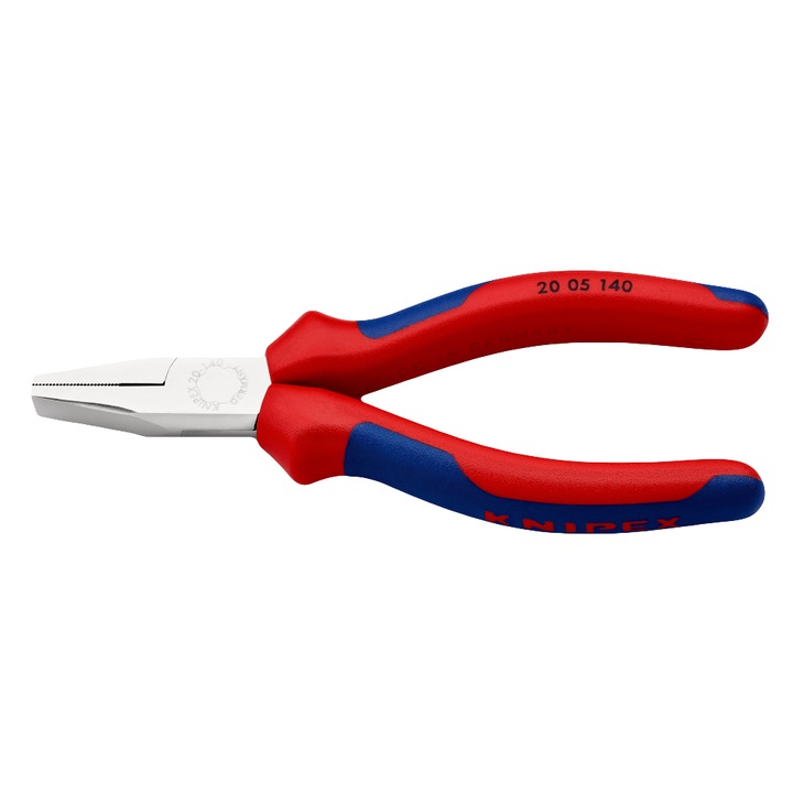 Cleste de Prindere cu Falci Plate Lungi, L 140 Mm, L3 28.0 Mm, W3 15.5 Mm, T1 9.5 Mm