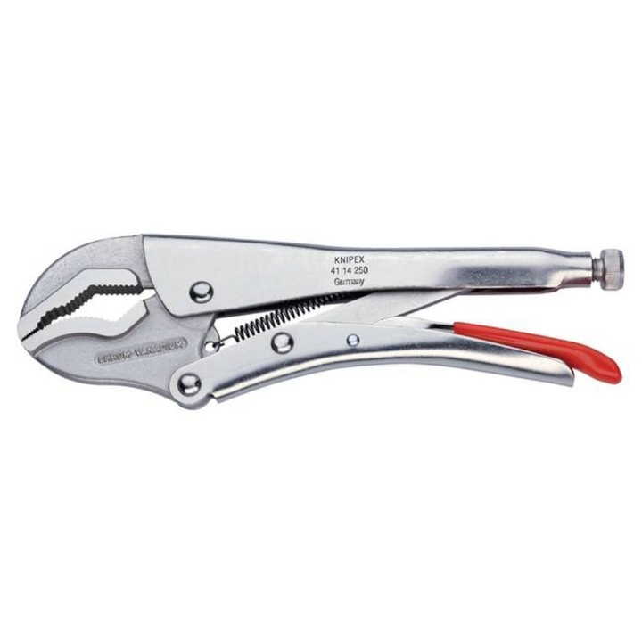 KNIPEX Univerzális Grip fogó 250 mm, befogás O 36 mm, négyszög 36 mm, hatszög 36 mm, (41 14 250) (41 14 250)