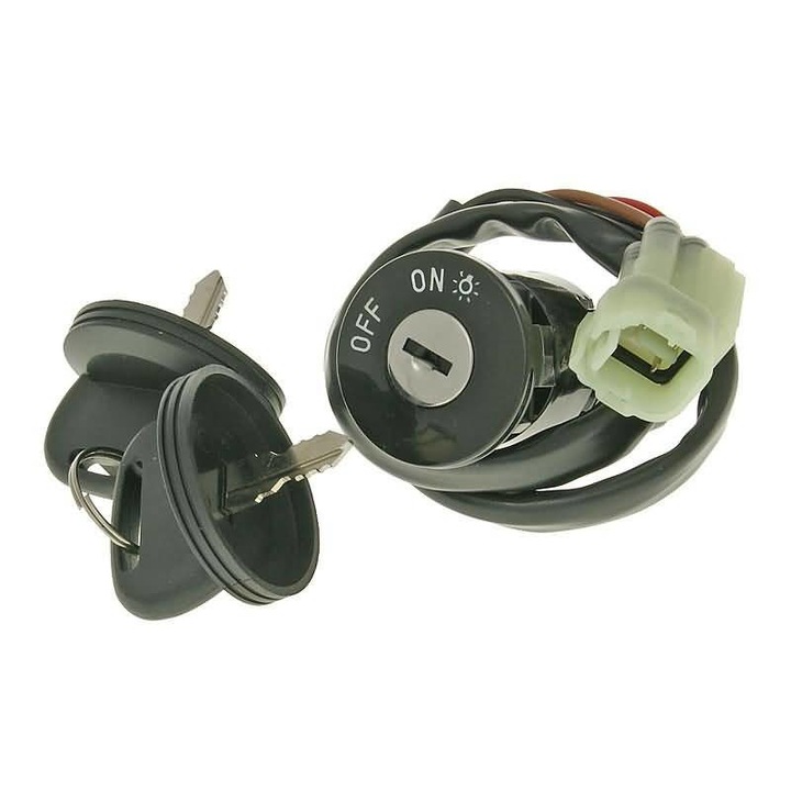 Gyújtás kapcsoló / gyújtáskapcsoló - Kymco Maxxer, MXU, KXR Vparts 9962