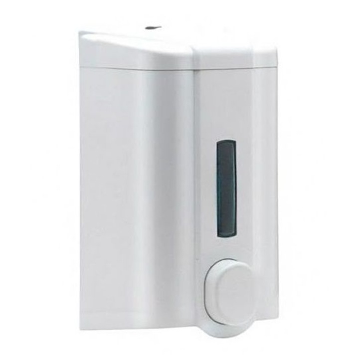 Dozator sapun lichid, 1000 ml, ABS, alb