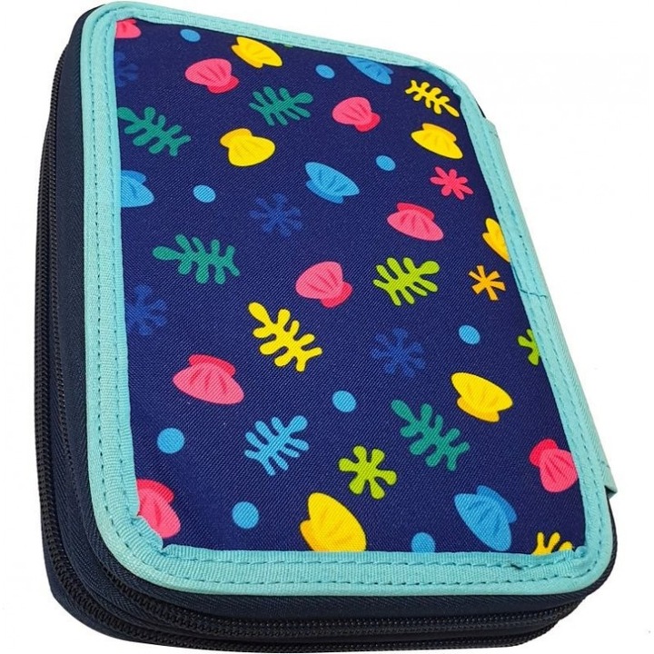 Baby Shark tolltartó töltött, 18x15x4 cm, Többszínű