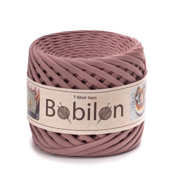 Banda textila Bobilon Mini, 5-7 mm, culoare Lilac