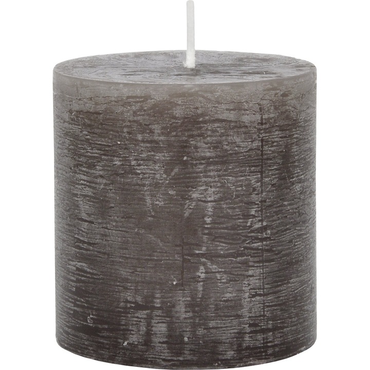 Szürke polárgyertya 80/78 mm