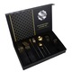Set tacamuri 24 piese, Auriu/Negru