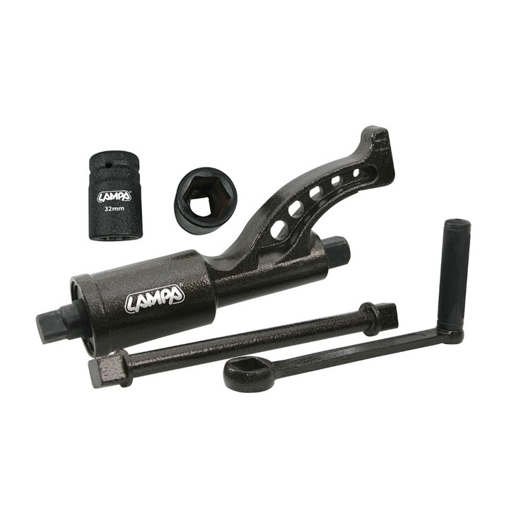 Trusa cheie multifunctionala, Lampa, 32/33 mm, Negru