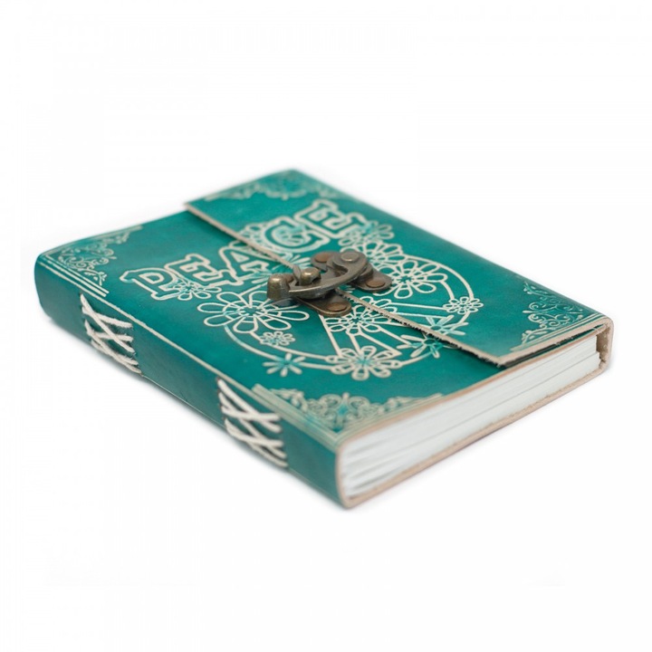 Bőr kötésű notesz Peace