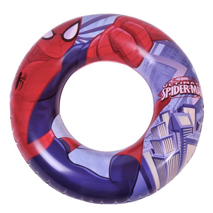 Felfújható labda gyerekeknek 56 cm átmérővel, Spiderman Multicolor modell