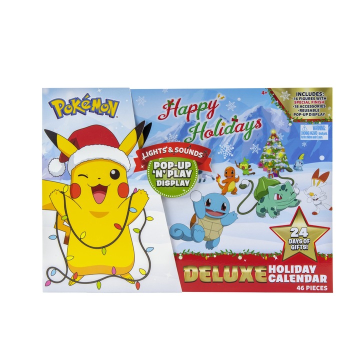 Адвент календар, Pokemon Deluxe 2021, 46 части
