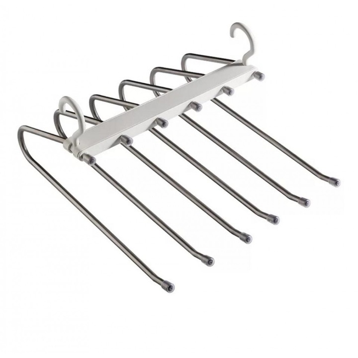 Umeras pliabil pentru 5 perechi pantaloni