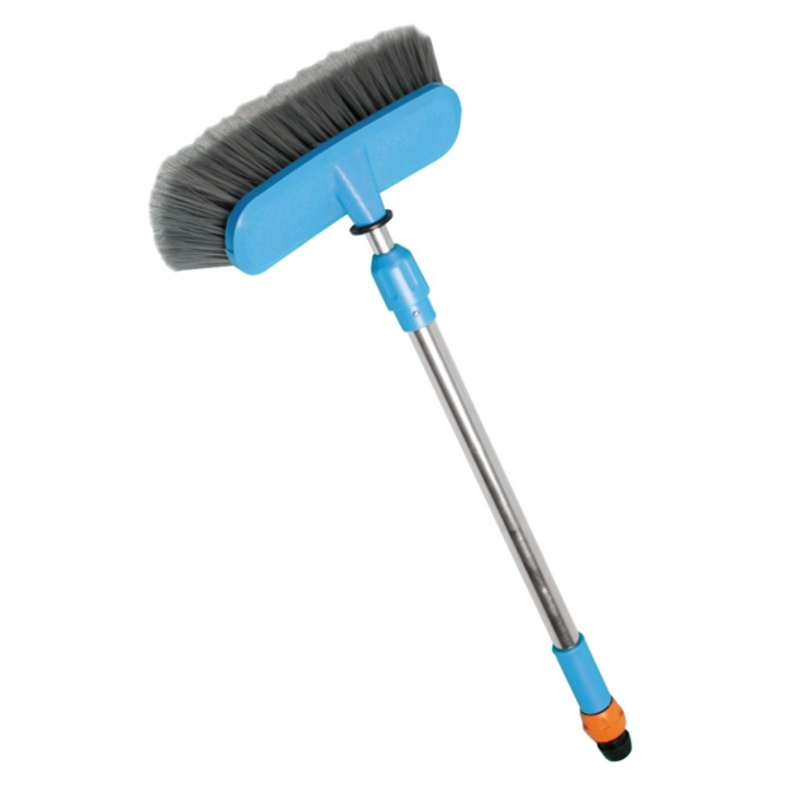 Perie auto cu maner telescopic, Lampa, 55-90 cm, Albastru/Gri