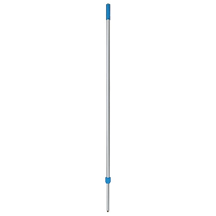 Coada perie telescopica, Lampa, Aluminiu/Otel, 150-260 cm, Argintiu