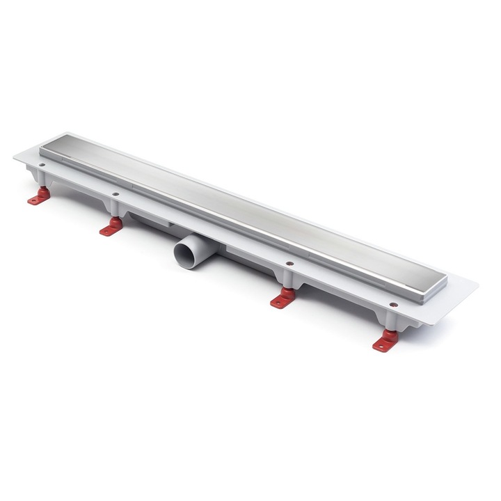 Rigola de dus KLASIK/FLOOR cu gratar de otel inoxidabil 1050mm (mata)