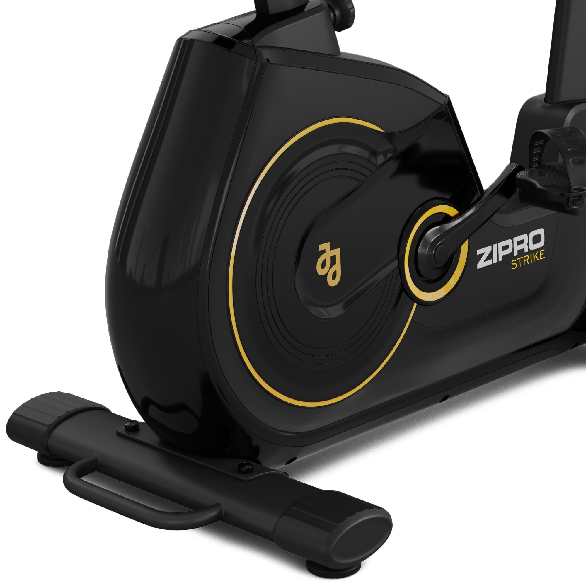 Bicicletă fitness Zipro Strike Gold, Volantă 6kg, Greutate maximă