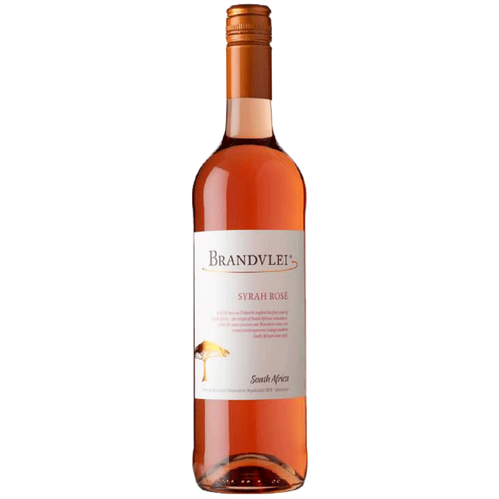 Розе вино Brandvlei, syrah rose, 0.750 л