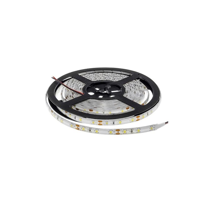 Banda led 12v, led strip 60led ip20 smd3528, albastru, 4 Metri
