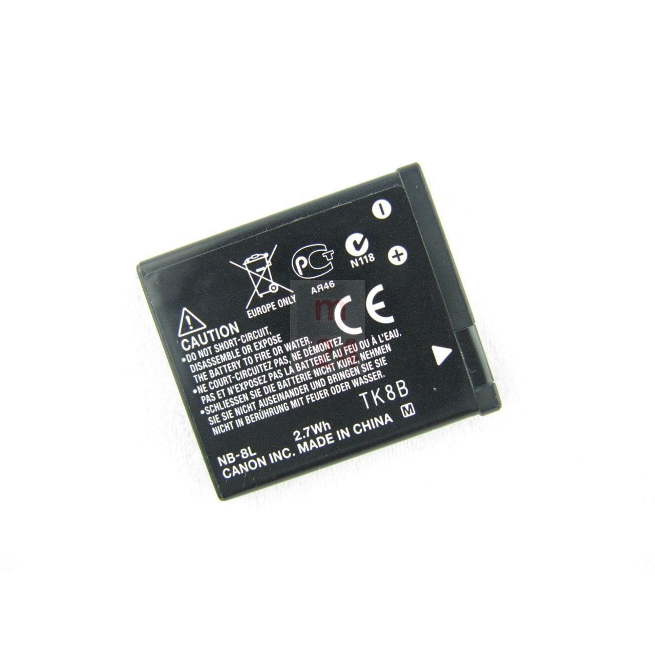 Batteria sostituisce Canon NB-8L 700mAh 3,7V