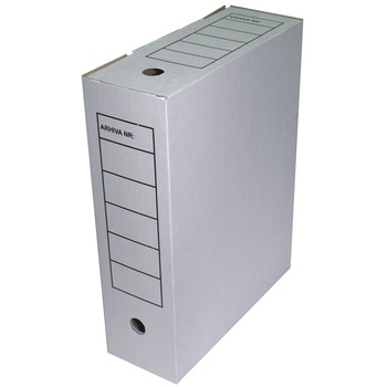 Cutie arhivare Herlitz, A4, Carton, Alb, 16 cm Cutie arhivare Herlitz, A4, Carton, Alb, 16 cm