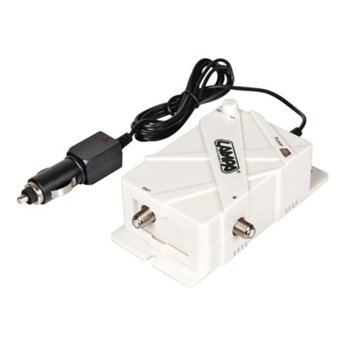 Amplificator antena Lampa, 1.3m, Alb/Negru