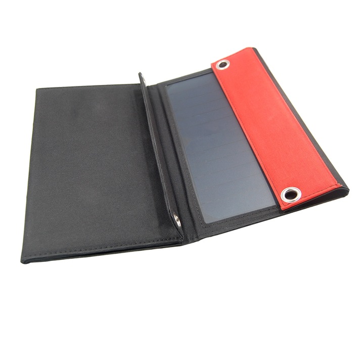 12 wattos univerzális napelemes töltőkészlet és feszültségszabályozó