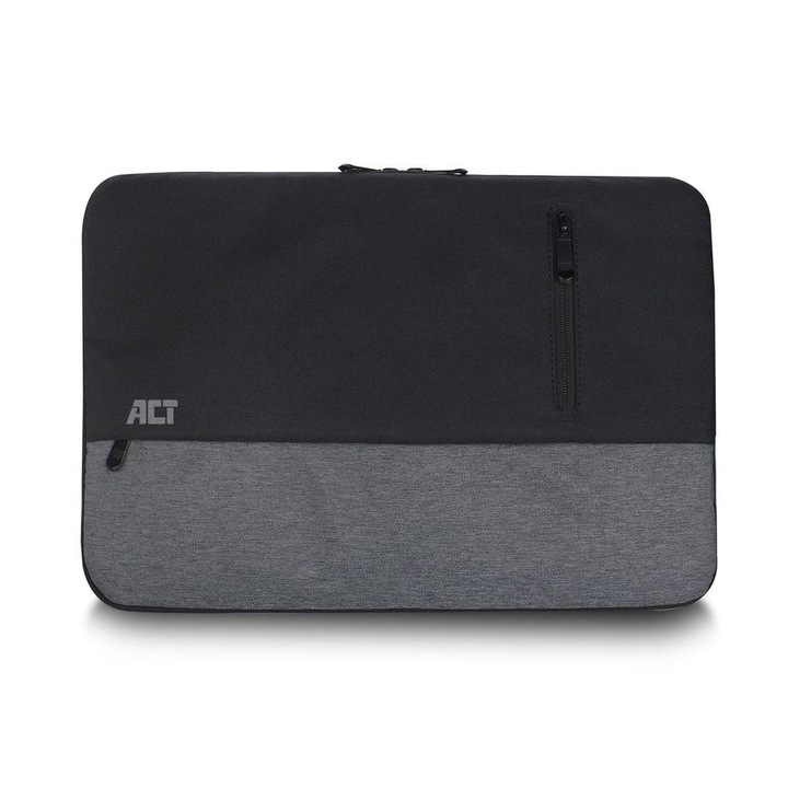ACT AC8545 Urban Laptop Sleeve 15,6" Black, 189687, Notebook táska