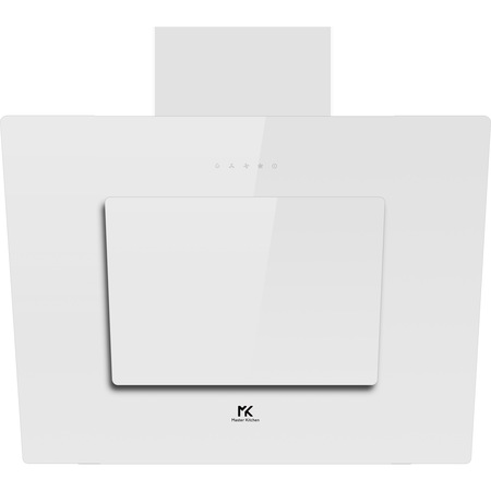 Hota incorporabila decorativa Master Kitchen MKHD V808-TouchWH, 800 m3/h, Clasa A, Control slide touch, 60 cm, Alb