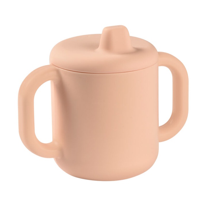 Beaba Pink szilikon edzőpohár