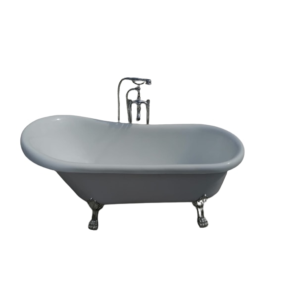 Cada Freestanding Retro 1700cm cu picioare si baterie - eMAG.ro