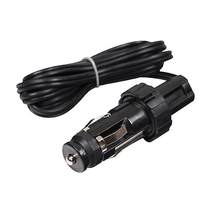 Cablu bricheta auto, Lampa, 12/24V, 1.2 m, Negru