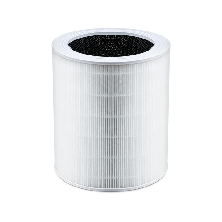 Filtru Purificator de aer LEVOIT CORE600S, FILTRARE 360°, 3-in-1, Pre-filtru, Filtru HEPA si filtru Carbon Activ