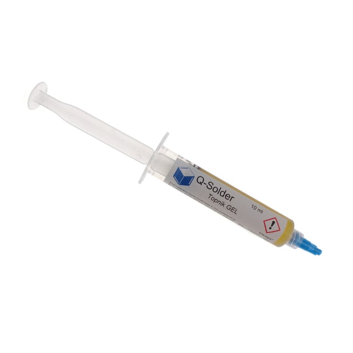 RMA gel flux pentru lipirea electronicelor, AlumWeld, 10 ml