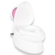 Olita educationala muzicala Pilsan Elefantel cu baza antialunecare, suport hartie igienica si vas colectare detasabil, design ergonomic, cutie muzicala iluminata cu efect de sunet sifon