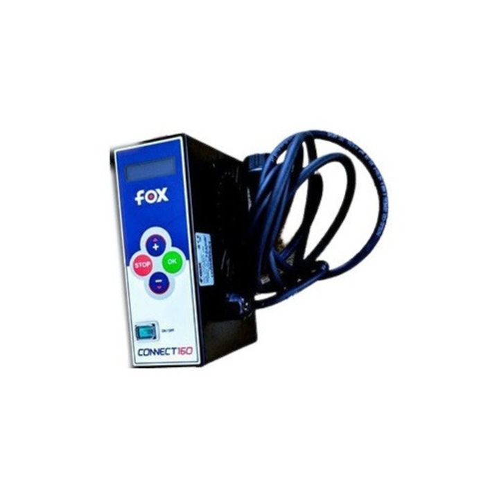 Aparat de sudura prin electrofuziune, Fox, Connect 160, Albastru/Rosu, 60 A