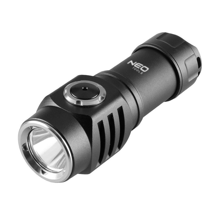 Алуминиев фенер, LED SST20, 10 W, 500 lm, 100 m, USB, NEO