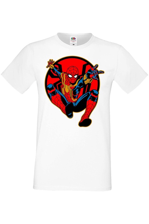 Férfi póló Spider-man Avengers Bosszúállók Spiderman 010, Fehér