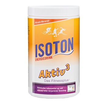 Aktiv3 Isoton Energiedrink 900g - Aroma piersica si fructul pasiunii Aktiv3 Isoton Energiedrink 900g - Aroma piersica si fructul pasiunii