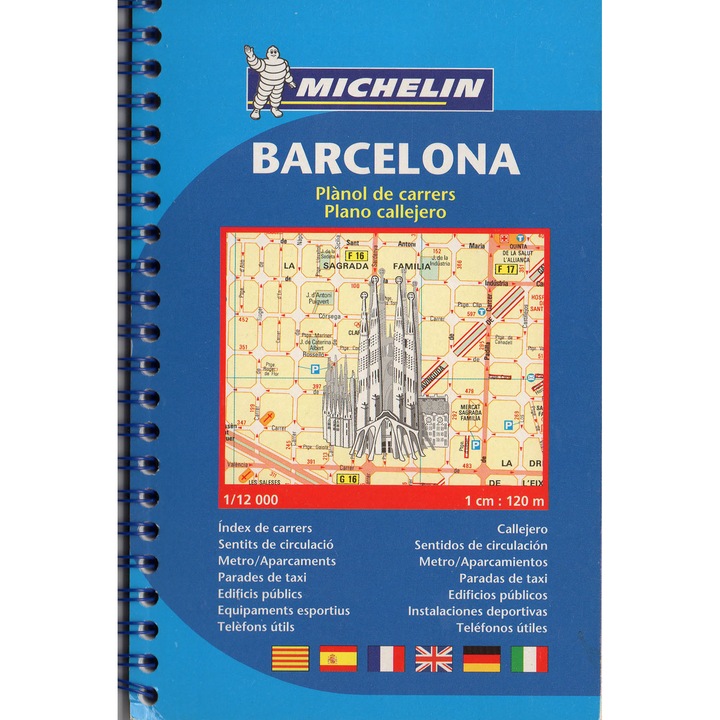 Mini Atlas editura Michelin: Barcelona