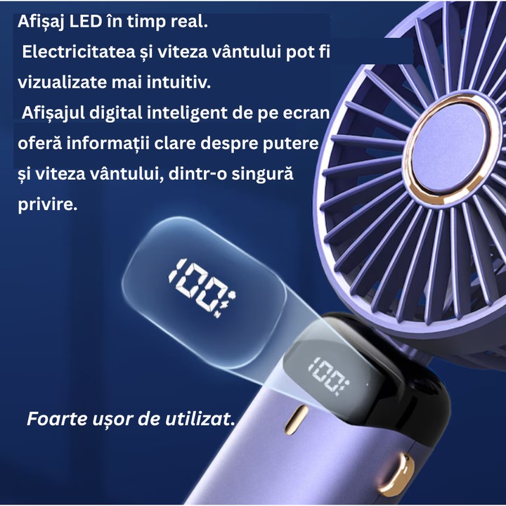 Ventilator pliat pe birou